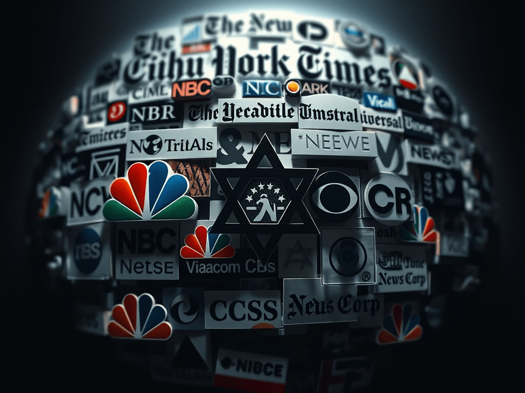 Control de Medios: la Agenda Judía&nbsp;Global