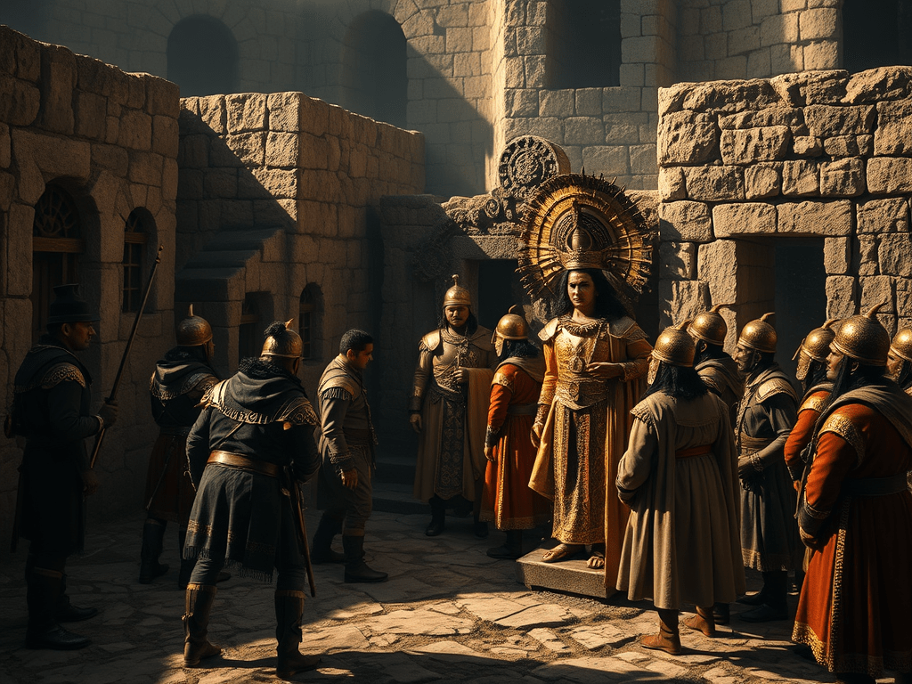 Pizarro en Cajamarca y la Caída de&nbsp;Atahualpa